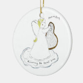 地球の平和 セラミックオーナメント (左)