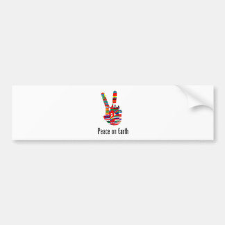 地球の平和 バンパーステッカー