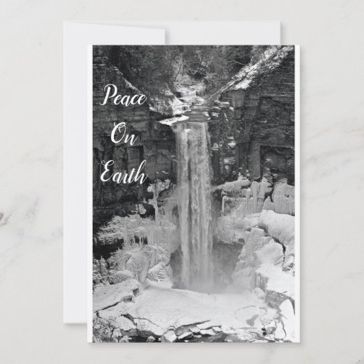 地球の平和 - ホリデーカード (正面)