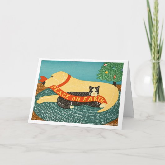 地球の平和 ホリデーカード - スティーブン・フネック (正面)