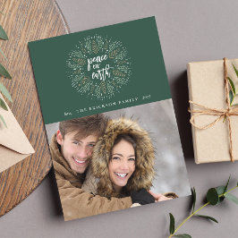 地球の平和 |ホリデーフォトカード シーズンカード