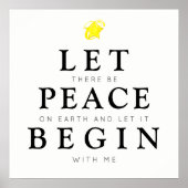 地球の平和 ポスター (正面)