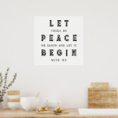 地球の平和 ポスター (キッチン)