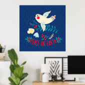 地球の平和 ポスター (ホームオフィス)