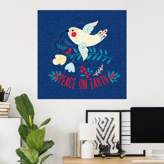 地球の平和 ポスター (ホームオフィス)