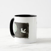 地球の平和 マグカップ (正面左)