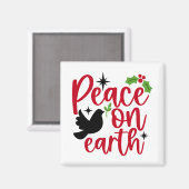 地球の平和 マグネット (正面/裏面)