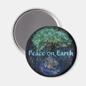 地球の平和 マグネット (正面/裏面)