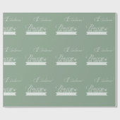 地球の平和 ラッピングペーパー (フラット)