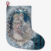 地球の平和 ラージクリスマスストッキング (正面)