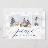 地球の平和 |写真コラージュカード シーズンカード (正面)