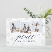 地球の平和 |写真コラージュカード シーズンカード (スタンド正面)