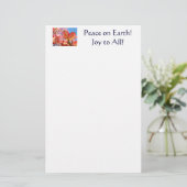 地球の平和！文房具Joy to all!ドッグウッズ 便箋 (スタンド正面)