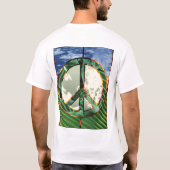 地球の平和 Tシャツ (裏面)