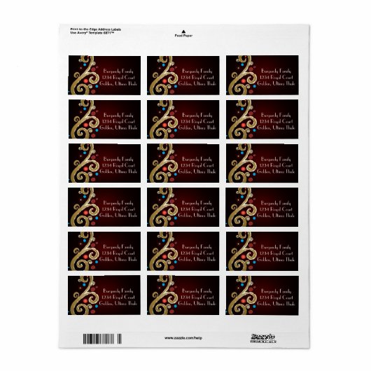 地球の平和III ラベル (フルシート)