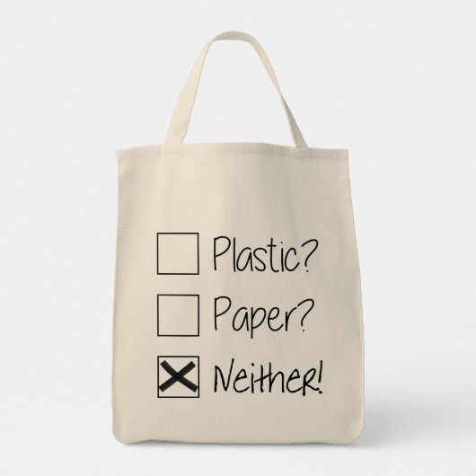 地球の愛好家環境にやさしプラスチックの食料品なし トートバッグ (裏面)
