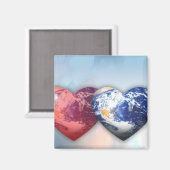 地球の愛 マグネット (正面/裏面)