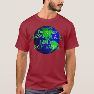 地球の戦士 Tシャツ