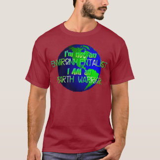 地球の戦士 Tシャツ