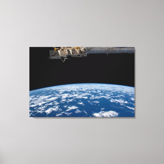 地球の手足または水平線 キャンバスプリント (正面)