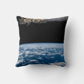 地球の手足または水平線 クッション (裏面)