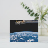 地球の手足または水平線 ポストカード (スタンド正面)