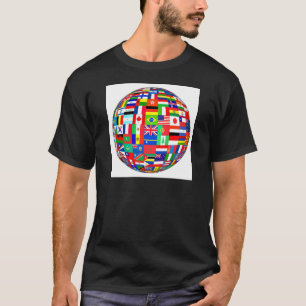 地球の旗 Tシャツ
