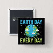 地球の日々 缶バッジ (正面&裏面)