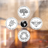 地球の日が地球を救う ウィンドウサイン (シート2)