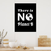 地球の日に惑星保護Bはない ポスター (キッチン)