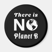 地球の日に惑星保護Bはない マグネット (正面)