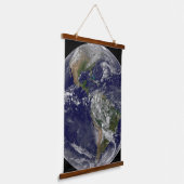 地球の日のアメリカ。 吊り下げ型タペストリー (傾斜あり)