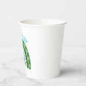 地球の日の日保護々私たちの惑星 紙コップ (左)