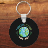 地球の日の毎日の地球の日4 キーホルダー (正面)