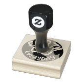 地球の日の毎日の惑星グローブシンプルモダン ラバースタンプ (スタンプ)