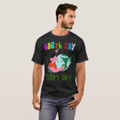 地球の日の毎日の惑星環境 Tシャツ (正面フル)