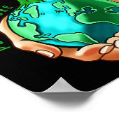 地球の日の毎日の植物より多くの木救の私たちのクライマ ポスター (角)