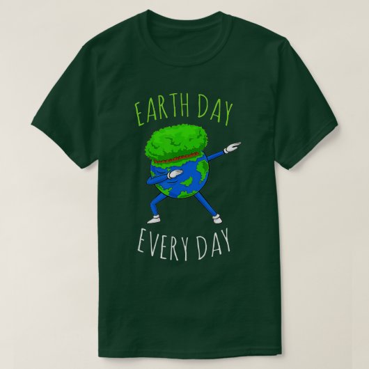 地球の日の毎日サイエンスリサイクル環境Gi Tシャツ (デザイン正面)