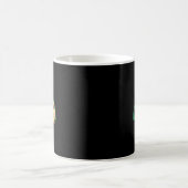 地球の日の毎日ツリー環境保護 コーヒーマグカップ (中央)