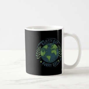 地球の日の毎日Climate Change環境A コーヒーマグカップ