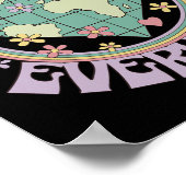 地球の日の毎日Climate Change環境A ポスター (角)