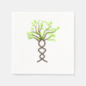 地球の日の生物多様性環境保護農業 スタンダードカクテルナプキン (正面)