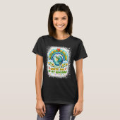 地球の日は私の誕生日おもしろい地球の日誕生日 Tシャツ (正面フル)