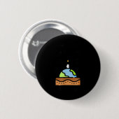 地球の日は私の誕生日プロ環境パーティー_1 缶バッジ (正面&裏面)