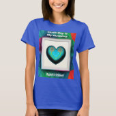 地球の日は私の誕生日 Tシャツ (正面)