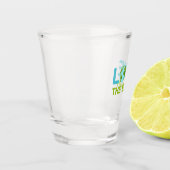 地球の日を愛する ショットグラス (左)