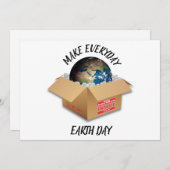 地球の日を毎日にする シーズンカード (正面/裏面)