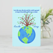地球の日ラブグローブ救プラネットツリーを推進 招待状 (スタンド正面)