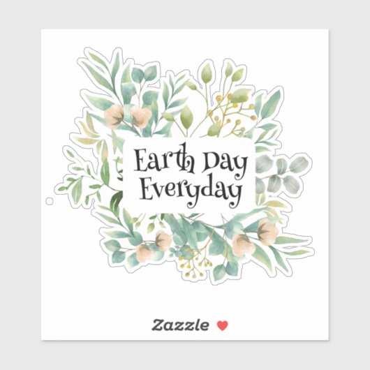 地球の日救日日 シール (シート)