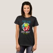 地球の日気にについて保護かわいいこの子 Tシャツ (正面フル)